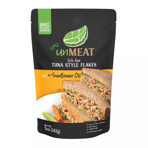 UNMEAT Fish Free Tuna Style Flakes In Sunflower Oil - 6.35 oz.