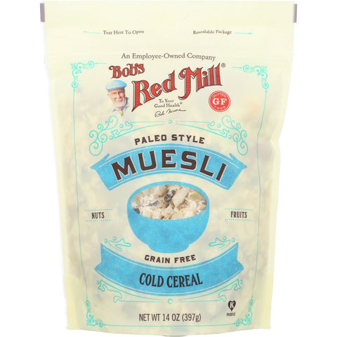 Bob's Red Mill Paleo Style Muesli Cold Cereal - 14 oz | Bobs Red Mill Muesli | Vegan Black Market