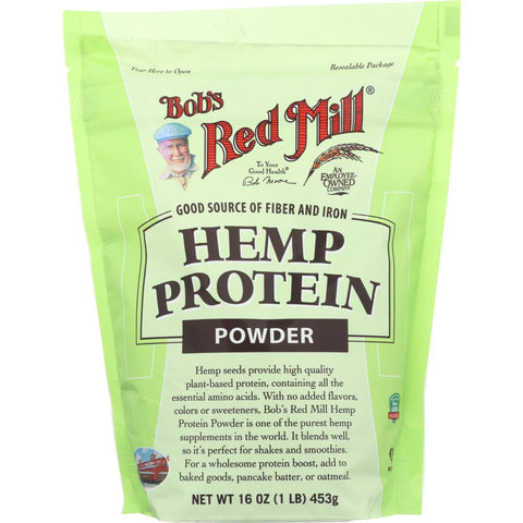 Bob's Red Mill Hemp Protein Powder - 16 oz | Vegan Black Market