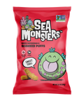 Sea Monsters Seaweed Puff Sweet Chili - 3.5 oz | Sea Monsters Puffs | Vegan Black Market