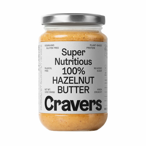 Cravers 1 Ingredient 100% Hazelnut Butter  - 12 oz