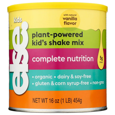 Else Nutrition Kids Shake Mix Vanilla Flavor - 16 oz | Else Nutrition | Vegan Black Market