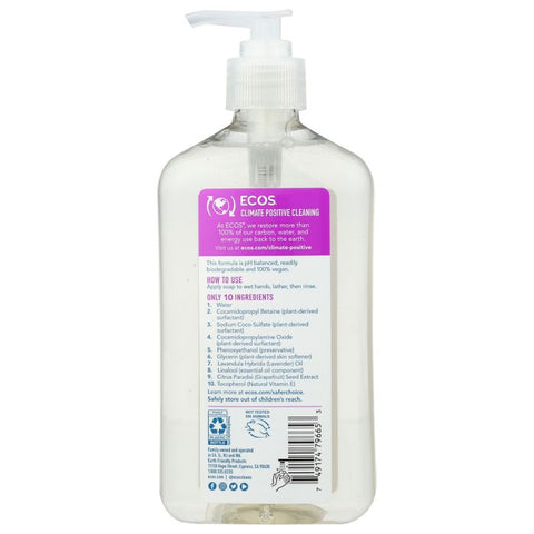 ECOS Hypoallergenic Hand Soap Lavender - 17 FL oz.