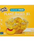 Simply Delish Jel Dessert Peach - 0.7 oz | peach jel | simply delish jel dessert | Vegan Black Market
