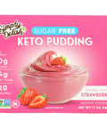Simply Delish Keto Pudding Strawberry Sugar Free - 1.7 oz