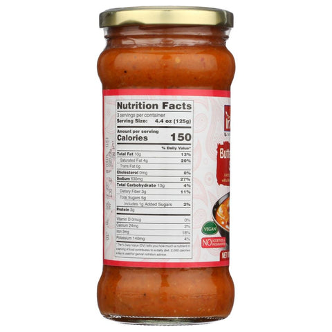 Truly Indian Butter Chicken Sauce - 13 oz