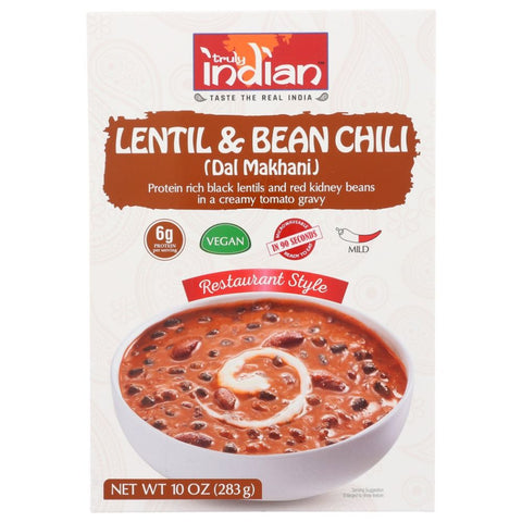 Truly Indian Lentil and Bean Chili Dal Makhani - 10 oz | Vegan Black Market