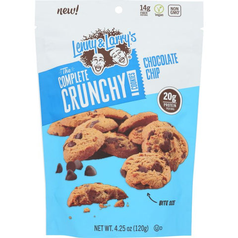 Lenny & Larry's Complete Vegan Chocolate Chip Crunchy Cookies - 4.25 oz.