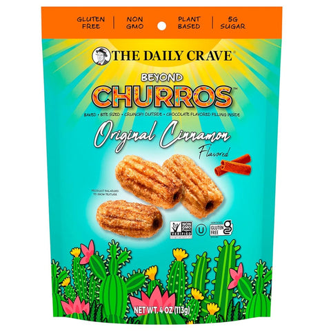 The Daily Crave Beyond Churros Original Cinnamon - 4 oz. | Vegan Black Market