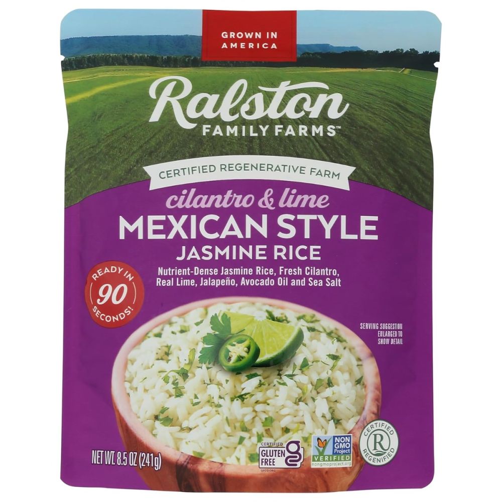 RALSTON FAMILY FARMS Mexican Style Jasmine Rice 90 Seconds - 8.5 oz ...
