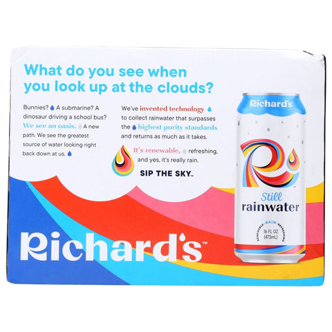 Richard's Still Rainwater 16oz cans - 12 pk