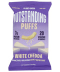 Outstanding Foods White Chedda Outstanding Puffs - 3 oz. | Vegan Black Market