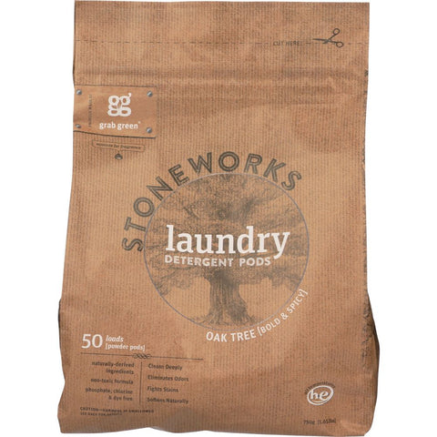 Grab Green Laundry Detergent Pods Oak Tree - 1.65 lb | Vegan Black Market