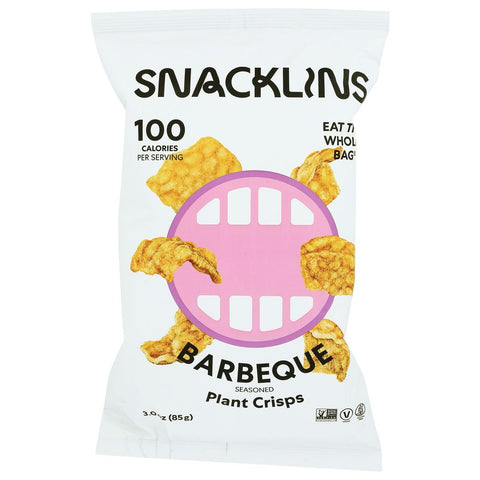 Snacklins Chips Barbeque Crisps - 3 oz