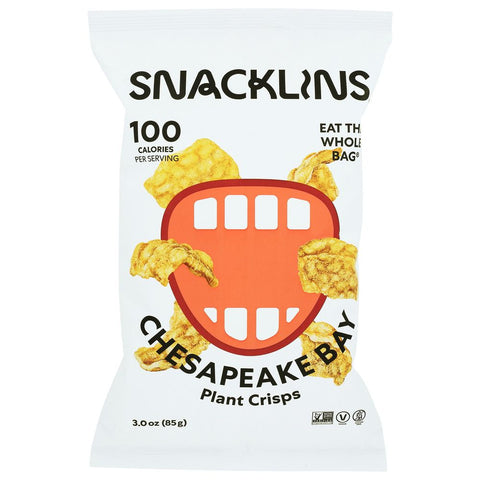 Snacklins Plant Crisps Chesapeake Bay - 3 oz | snacklins chips | Snacklins | Vegan Black Market 