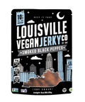 Vegan Jerky | Plant Based Jerky | Louisville Vegan Jerky Co Pete's Smoked Black Pepper | Vegan Black Market