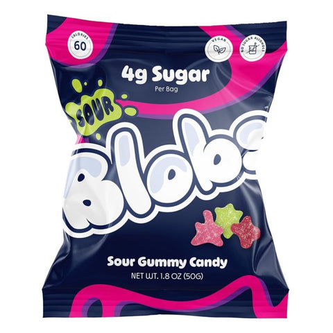 Blobs Mixed Sour Gummy Candy- 1.8 oz