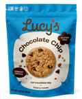 Lucy's Chocolate Chip Cookies Gluten Free - 4.25 oz | Lucys Gluten Free Cookies | lucy's gluten free chocolate chip cookies | Vegan Black Market
