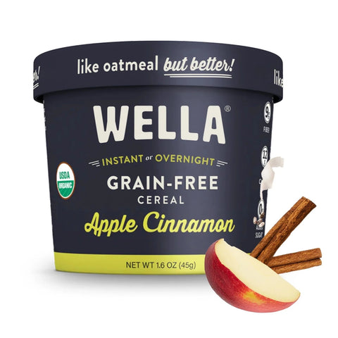 Wella Grain Free Cereal Apple Cinnamon - 1.6 oz | Vegan Black Market