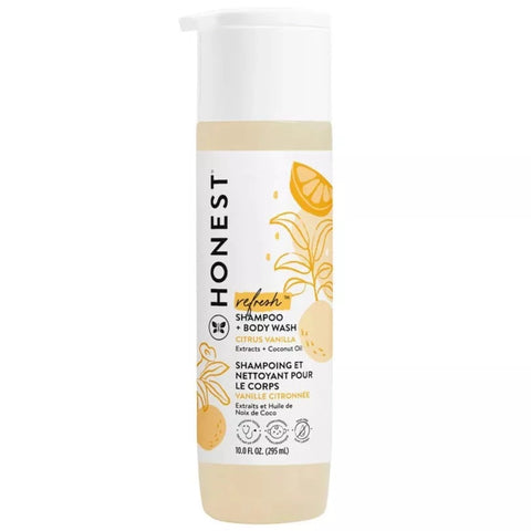 The Honest Company Shampoo & Body Wash Everyday Gentle Sweet Orange Vanilla 10 FL oz | vegan Black Market