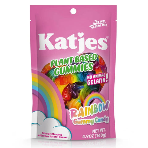 Katjes Plant Based Gummies Rainbow - 4.9 oz | Vegan Black Market