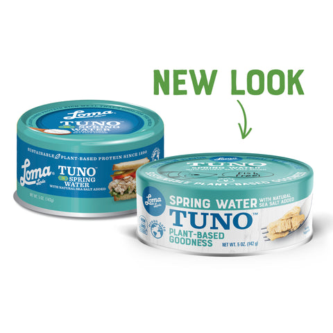 Loma Linda Tuno in Spring Water Plant-Based Tuna with Natural Sea Salt- 5 oz.