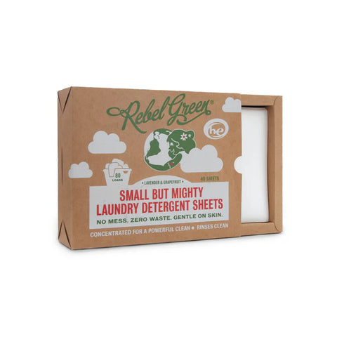 Rebel Green Small But Mighty Laundry Detergent Sheets - 40 pc