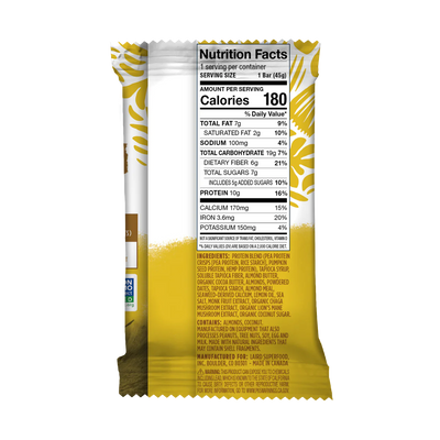 Laird Superfood Protein Bar Lemon Almond - 1.6 oz.