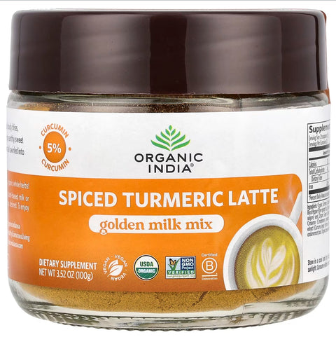 Organic India Spiced Turmeric Latte - 3.5 oz