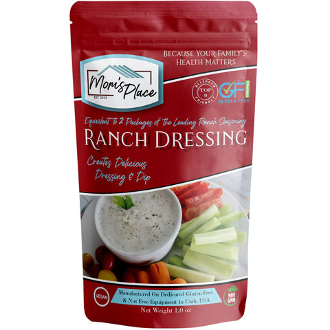 Mom's Place Gluten Free Ranch Dressing Mix - 1 oz