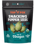 Top Fox Pumpkin Seeds Salt and Vinegar - 3.5 oz | Vegan Black Market