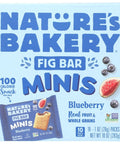 Nature;s Bakery Fig Bar Mini's Blueberry - 10 oz | Vegan Black Market