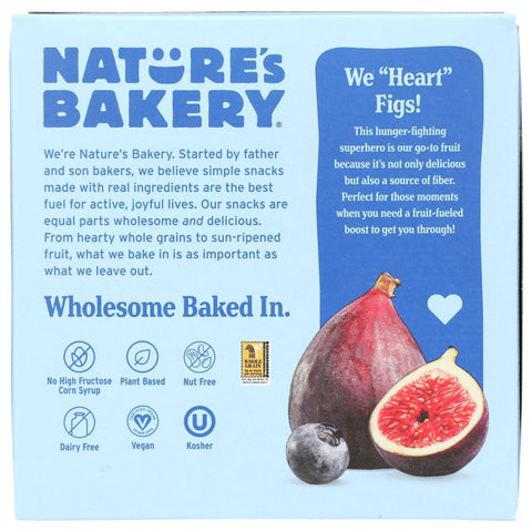 Nature;s Bakery Fig Bar Mini's Blueberry - 10 oz