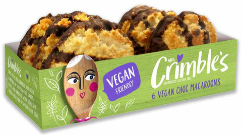 Mrs Crimble's Vegan Mcaroons Chocolate- 7.8 oz
