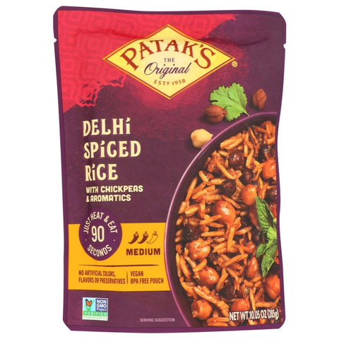 Patak's Delhi Spiced Rice - 10.05 oz | Patak's | Vegan Black Market