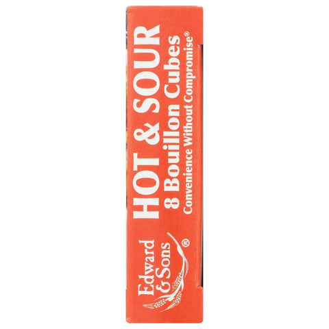 Edward & Son's Hot and Sour Bouillon Cubes - 2.9 oz