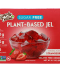 Simply Delish Jel Dessert Strawberry - 0.7 oz | simply delish jel |  simply delish plant based jel |strawberry jel dessert |  Vegan Black Market