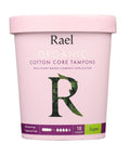 Rael Organic Cotton Tampon Super -18 ea | Vegan Black Market