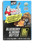 Dave's Killer Bread Amped-Up Blueberry Almond Butter Protein Bars - 7.6 oz | Vegan Black Market