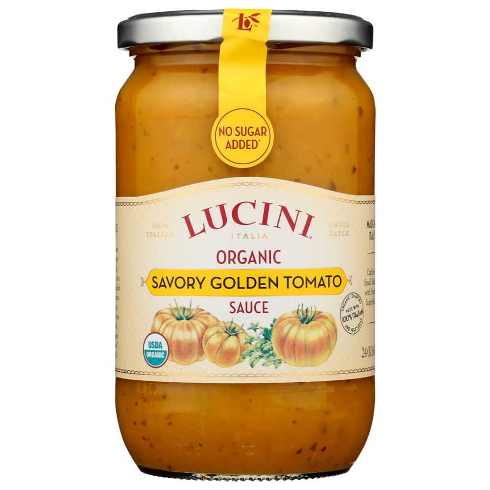 Lucini Organic Savory Golden Tomato Sauce - 24 oz – Vegan Black Market