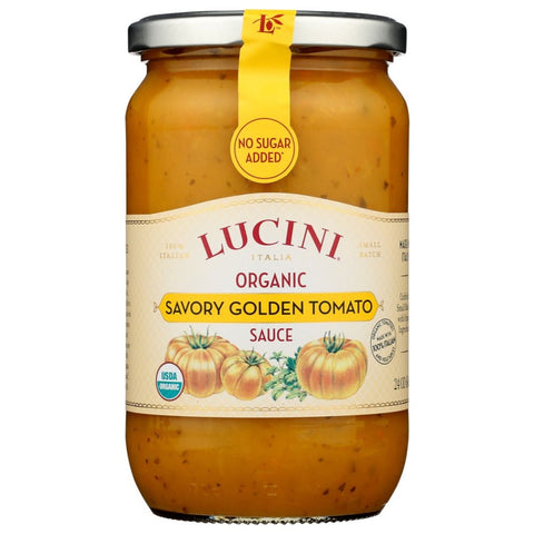 Lucini Organic Savory Golden Tomato Sauce - 24 oz