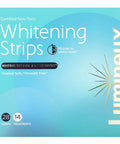 Lumineux Non Toxic Whitening Strips - 28 Strips/14 Treatments | Lumineux Whitening Strips Non Toxic | Vegan Black Market