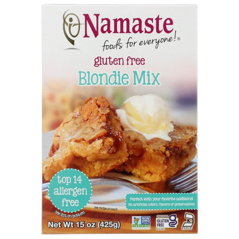 Namaste Foods Gluten Free Blondie Mix - 15 oz |  namaste gluten free | Vegan Black Market