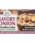 Edward & Son's Savory Onion Bouillon Cubes - 2.9 oz | Vegan Black Market