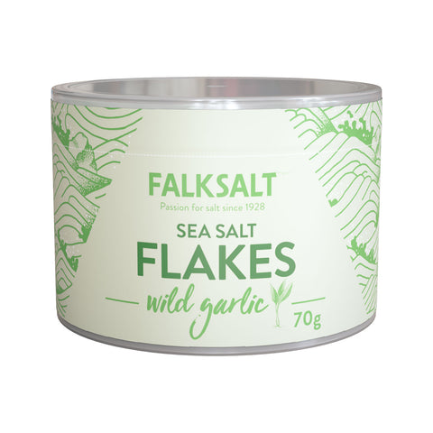 Falksalt Salt Flakes Wild Garlic - 2.47 oz