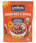 Lundberg Regenerative Organic Brown Rice and Quinoa - 8 oz