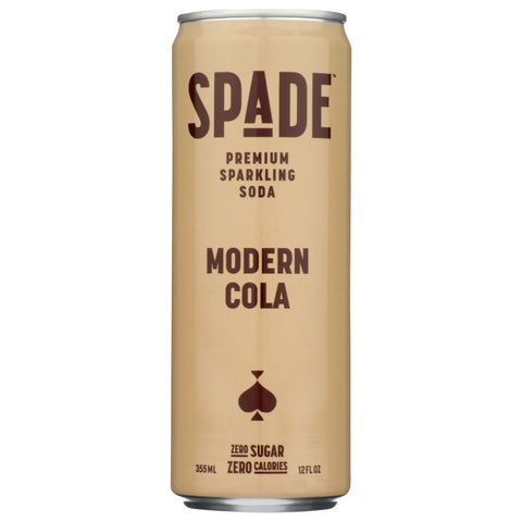 Spade Modern Cola Premium Sparkling Soda - 12 fo | Vegan Black Market | Drink Spade Soda