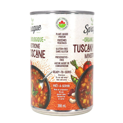 Sprague Organic Tuscany Style Minestrone - 15 oz.