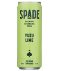 Spade Yuzu Lime Premium Sparkling Soda - 12 fo | Spade Soda | Vegan Black Market