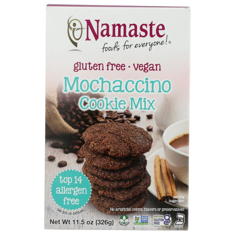 Namaste Foods Gluten Free Mochaccino Cookie Mix - 11.5 oz | Vegan Black Market